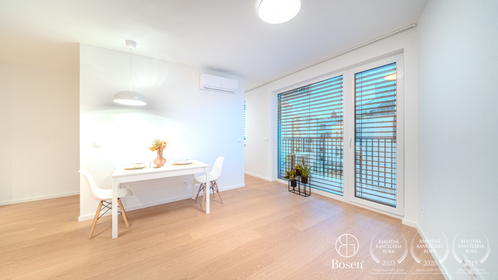 BOSEN | PREDANÝ _ Praktický 2 izbový byt v novostavbe s parkovacím státím, Staré mesto, Mickiewiczova, 40.46m2