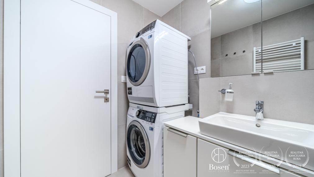 BOSEN | Na prenájom prémiový 3-izbový byt v novostavbe, 86 m², balkón, garáž, Záhorská Bystrica - rezidencie Karpatium.