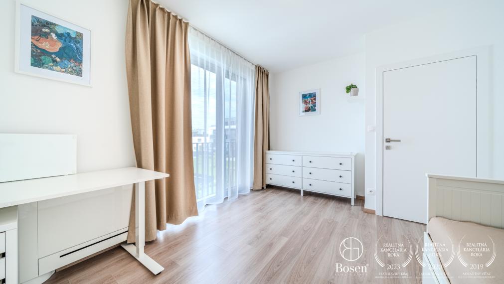 BOSEN | Na prenájom prémiový 3-izbový byt v novostavbe, 86 m², balkón, garáž, Záhorská Bystrica - rezidencie Karpatium.