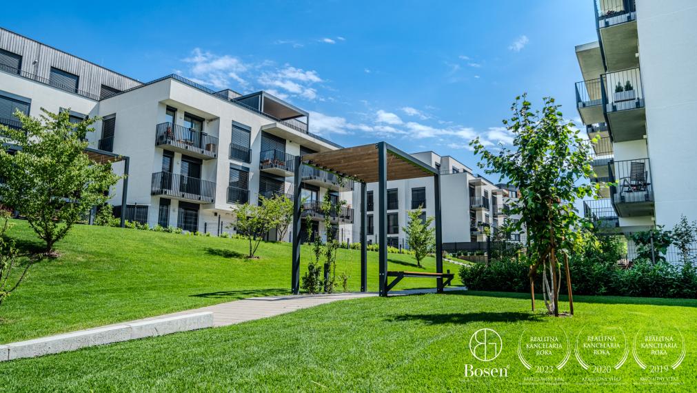 BOSEN | Na prenájom prémiový 3-izbový byt v novostavbe, 86 m², balkón, garáž, Záhorská Bystrica - rezidencie Karpatium.