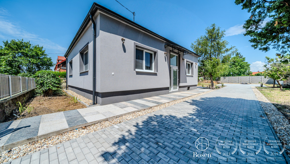 BOSEN I ponúka na predaj 3 – izbový rodinný dom v lokalite Rajka