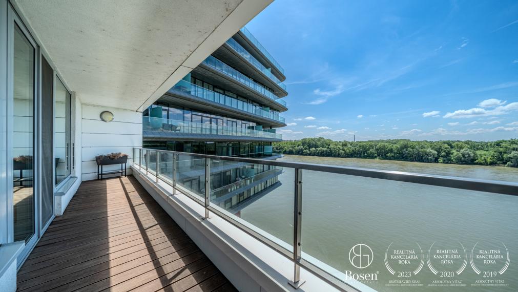 BOSEN | PREDANÉ | 4 izbový byt s výhľadom na Dunaj, 153m2, RIVER PARK