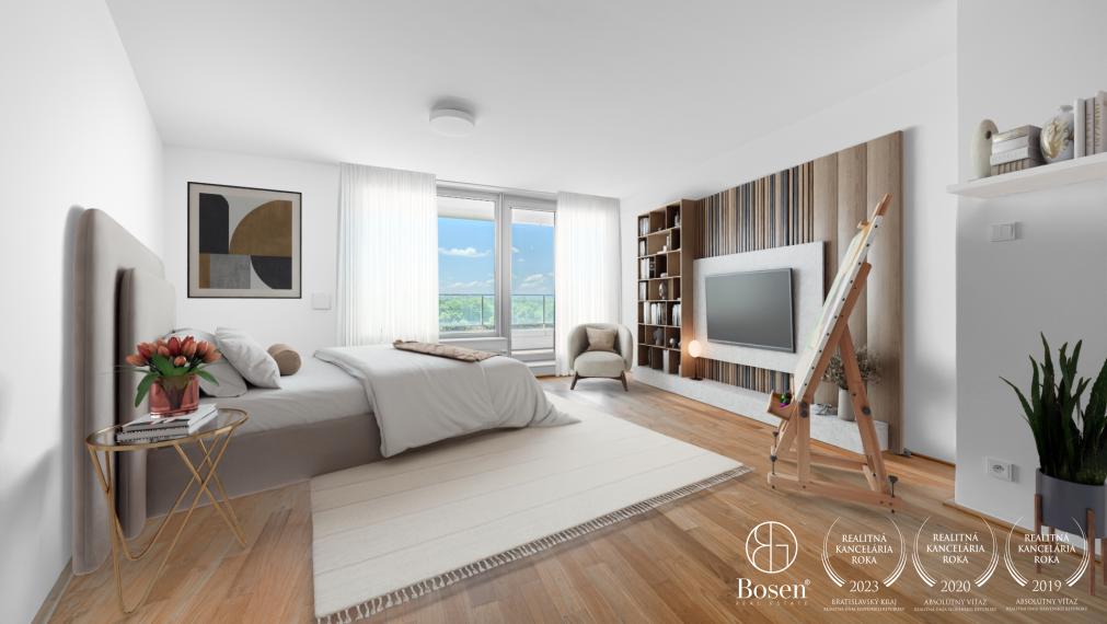 BOSEN | PREDANÉ | 4 izbový byt s výhľadom na Dunaj, 153m2, RIVER PARK