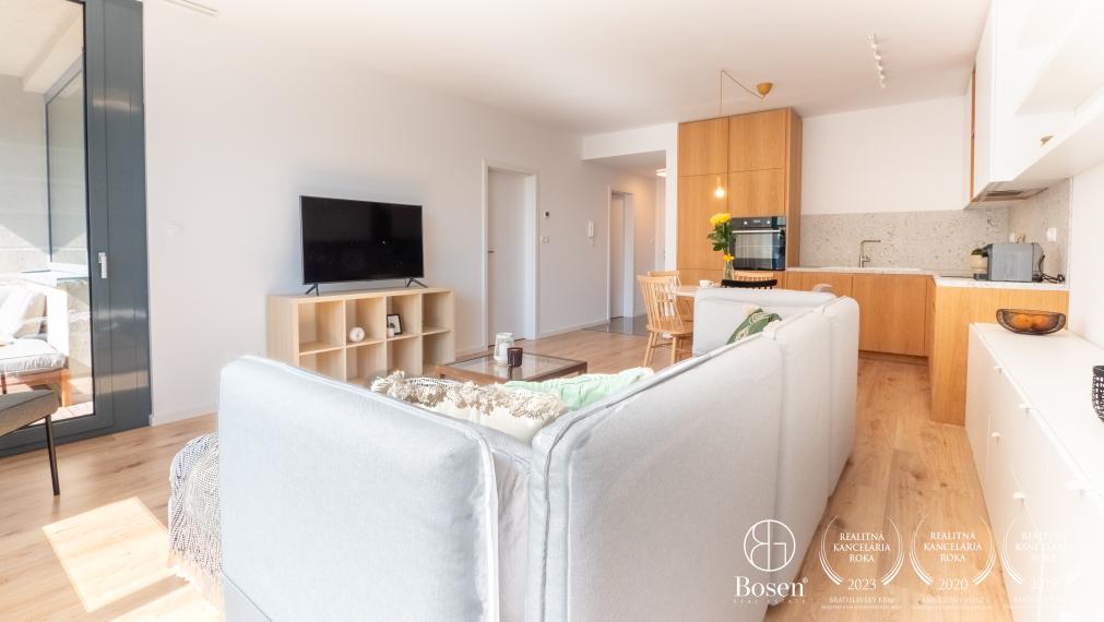 BOSEN | PRENAJATÉ Kompletne zariadený moderný 2 izbový byt v projekte CITYPARK
