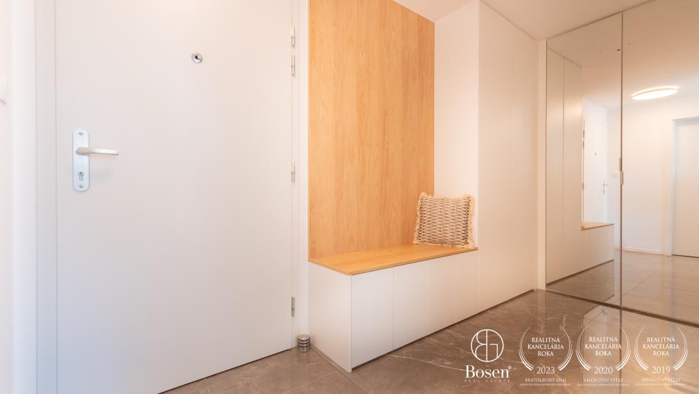 BOSEN | PRENAJATÉ Kompletne zariadený moderný 2 izbový byt v projekte CITYPARK