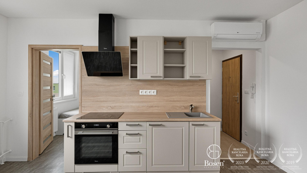 BOSEN | Na prenájom zrekonštruovaný 1 izbový byt s klimatizáciou Malacky