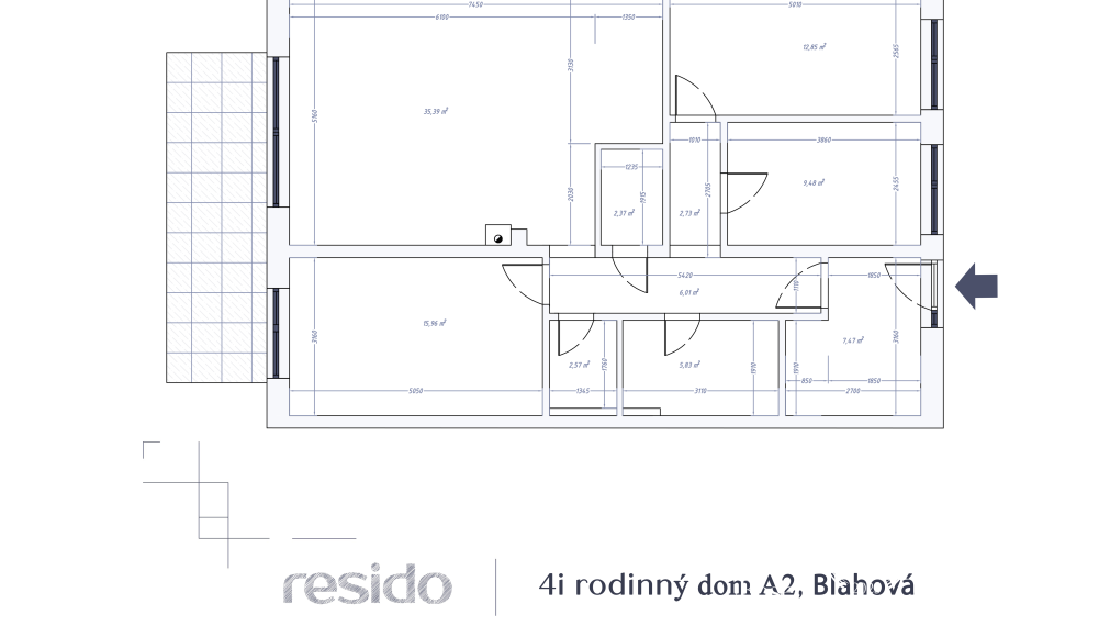 Prenájom- zariadený 4 izbový rodinný dom so záhradou