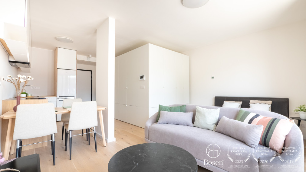 BOSEN | PRENAJATÉ 1 - izbový byt s pravidelným upratovaním v novostavbe ZWIRN