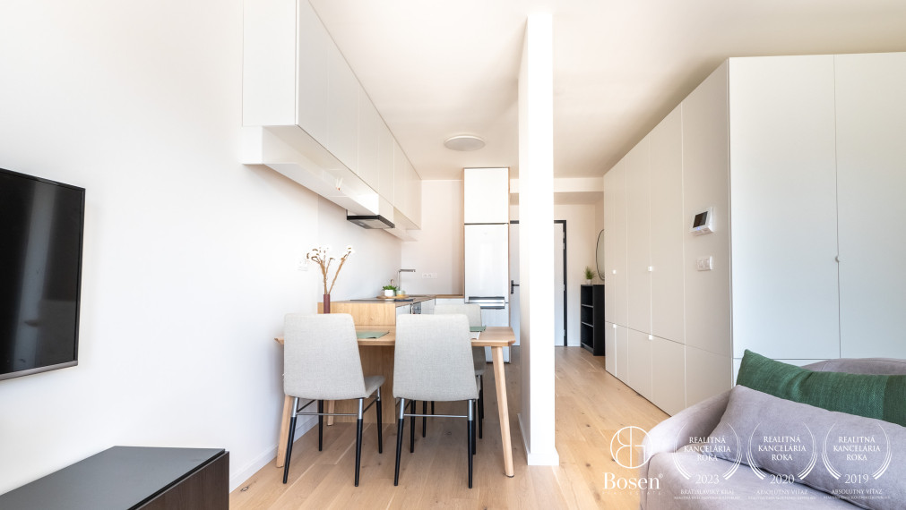 BOSEN | PRENAJATÉ 1 - izbový byt s pravidelným upratovaním v novostavbe ZWIRN