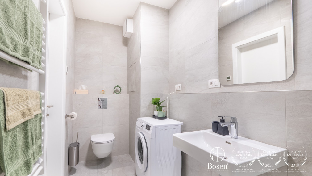 BOSEN | PRENAJATÉ 1 - izbový byt s pravidelným upratovaním v novostavbe ZWIRN