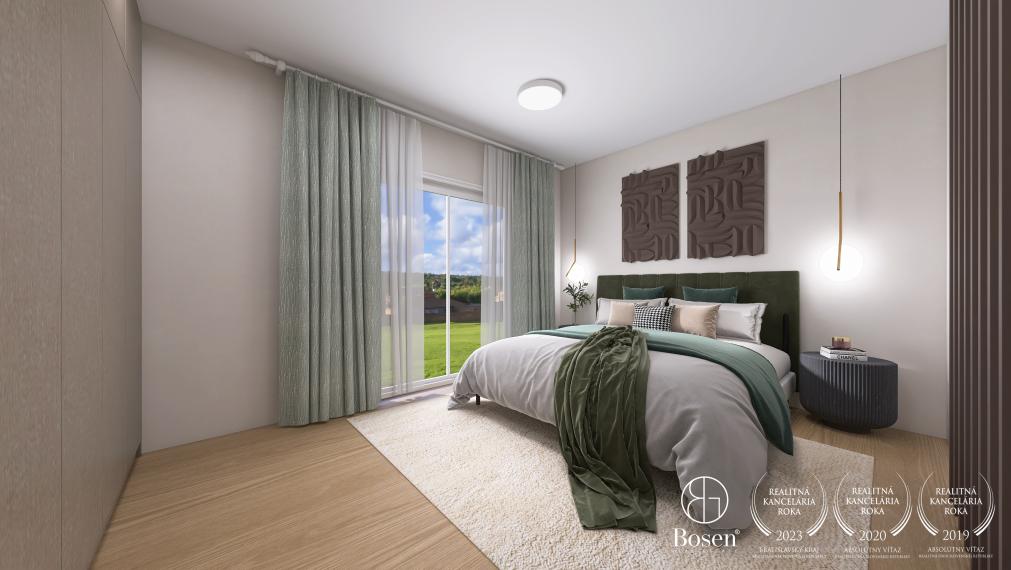 REZERVOVANÉ - BOSEN | 4-izbový byt so záhradou a parkovacím státím, Marianka, 82 m²