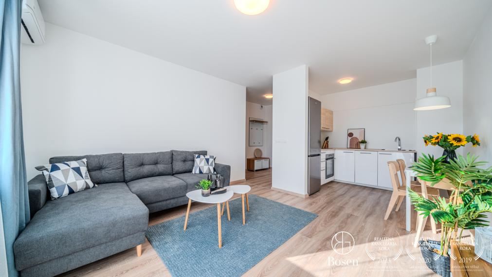 BOSEN | PRENAJATÉ 2 izbový priestranný zariadený byt na prenájom, Bratislava