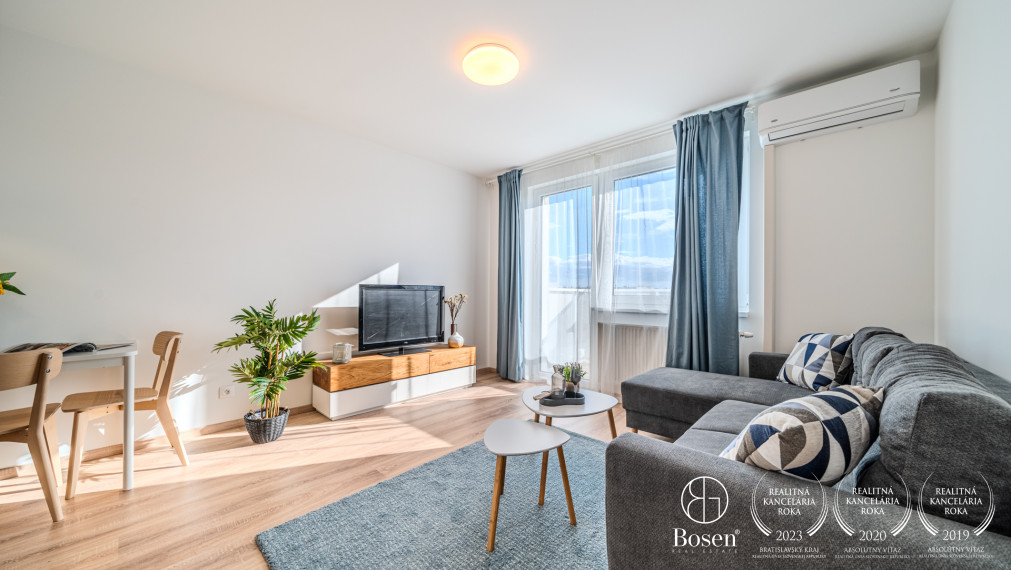 BOSEN | PRENAJATÉ 2 izbový priestranný zariadený byt na prenájom, Bratislava