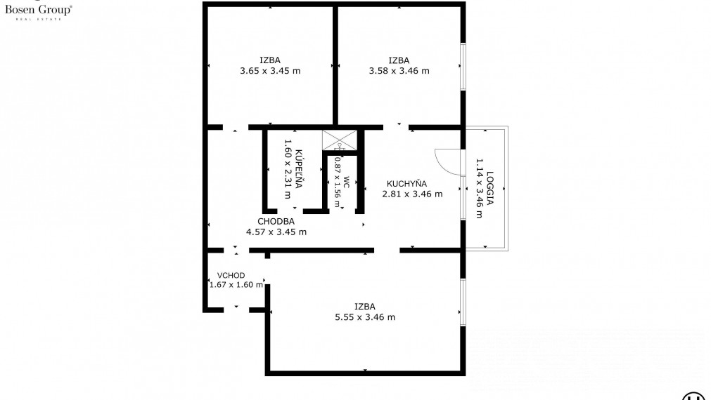 BOSEN | REZERVOVANÉ!! Na predaj 3 izbový byt s výmerou 72 m2 v centre mesta, Malacky