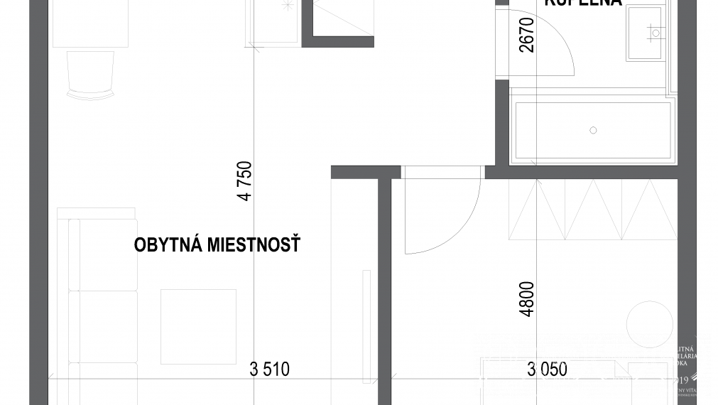 BOSEN I PREDANÉ |  Moderný 2 izbový  byt v projekte Cisárky, v príjemnom a tichom prostredí mesta Sereď