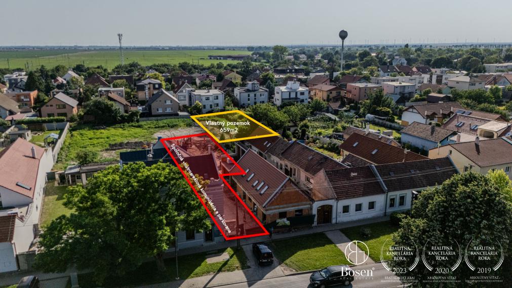 BOSEN | Na predaj:  Pozemok určený na stavbu RD,  Rusovce