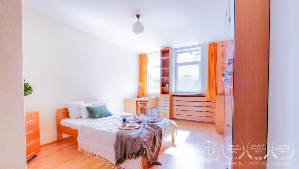 BOSEN | PREDANÉ - Priestranný 2 izbový byt v uzatvorenom areáli, ulica Záhradnícka, Bratislava - Nivy, 62 m2