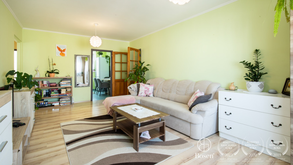 BOSEN | Slnečný 3i byt v centre mesta Dunajská Streda s krásnym výhľadom