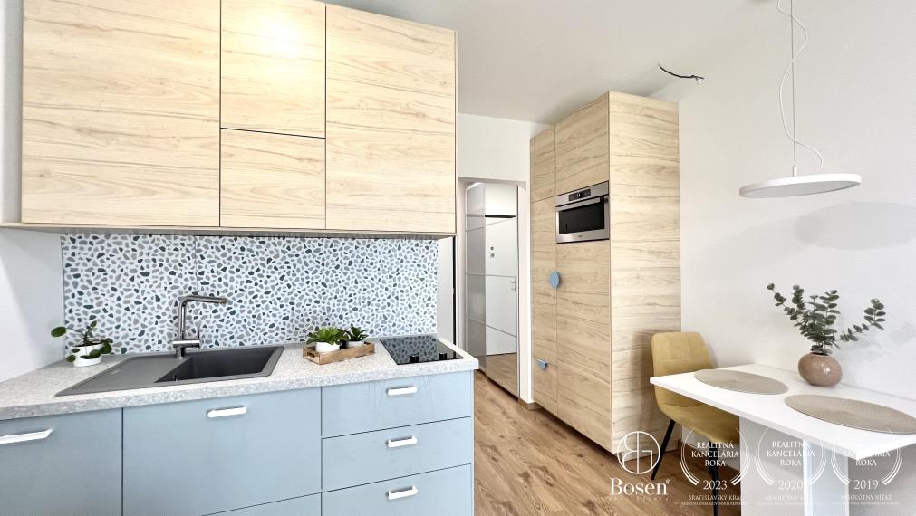 BOSEN | PRENAJATÉ 1 izbový byt s parkovacím státím v novostavbe Slnečnice POP - Bratislava, Petržalka