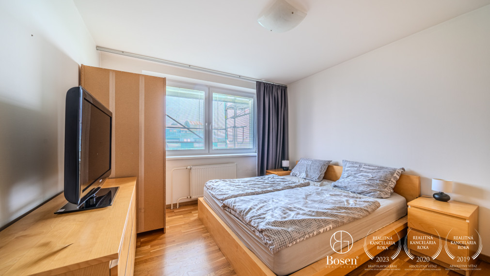 BOSEN | Zariadený 2 izbový byt v blízkosti lesoparku, 55,93 m2, ul. Bebravská, Bratislava - Vrakuňa