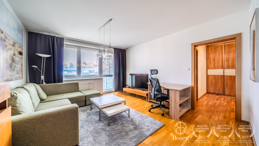 BOSEN | Zariadený 2 izbový byt v blízkosti lesoparku, 55,93 m2, ul. Bebravská, Bratislava - Vrakuňa