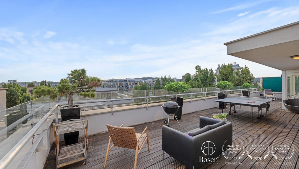 Elegantný 5-izbový byt s veľkorysou terasou vo vynikajúcej bratislavskej lokalite