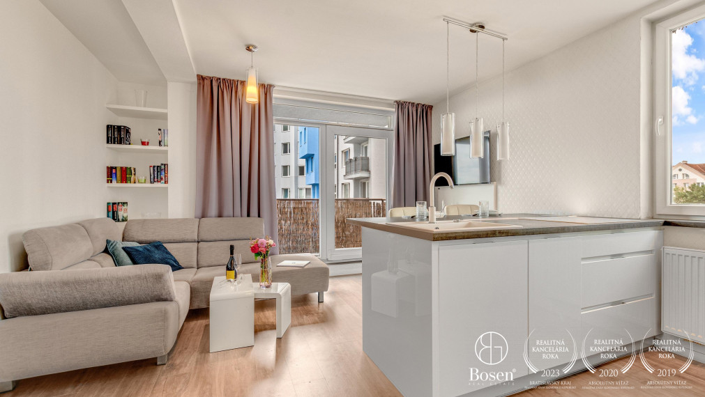 BOSEN I Na predaj zariadený 2-izbový byt v Malackách, Cesta mládeže