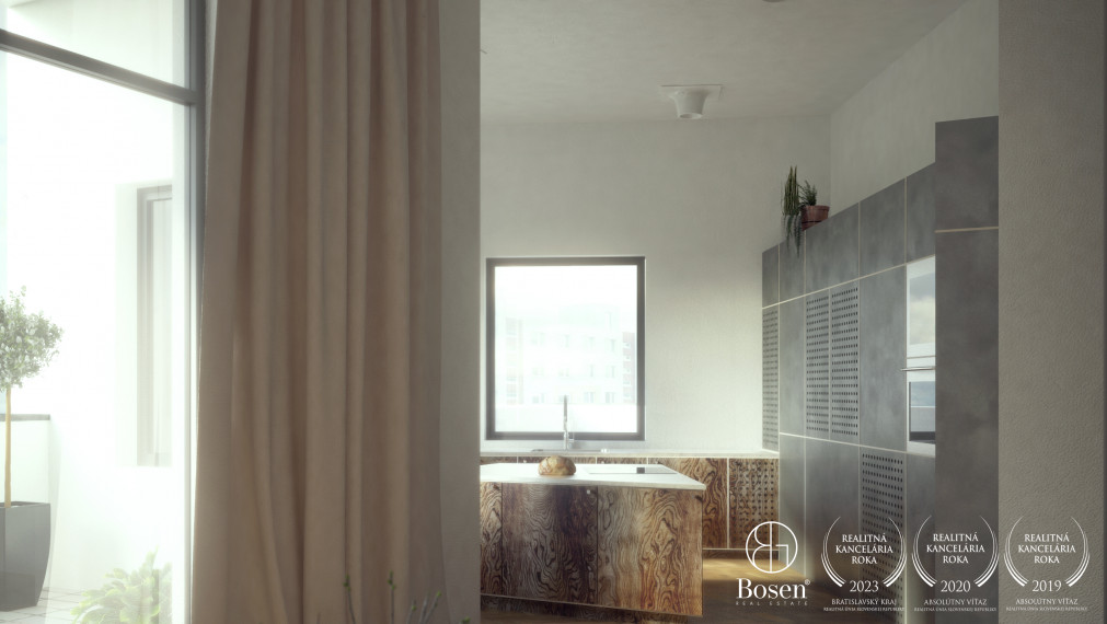 REZERVOVANÉ - BOSEN | Byt s krásnym výhľadom, Černyševského, 771.64m2