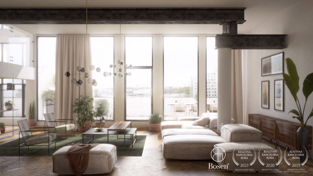 REZERVOVANÉ - BOSEN | Byt s krásnym výhľadom, Černyševského, 771.64m2