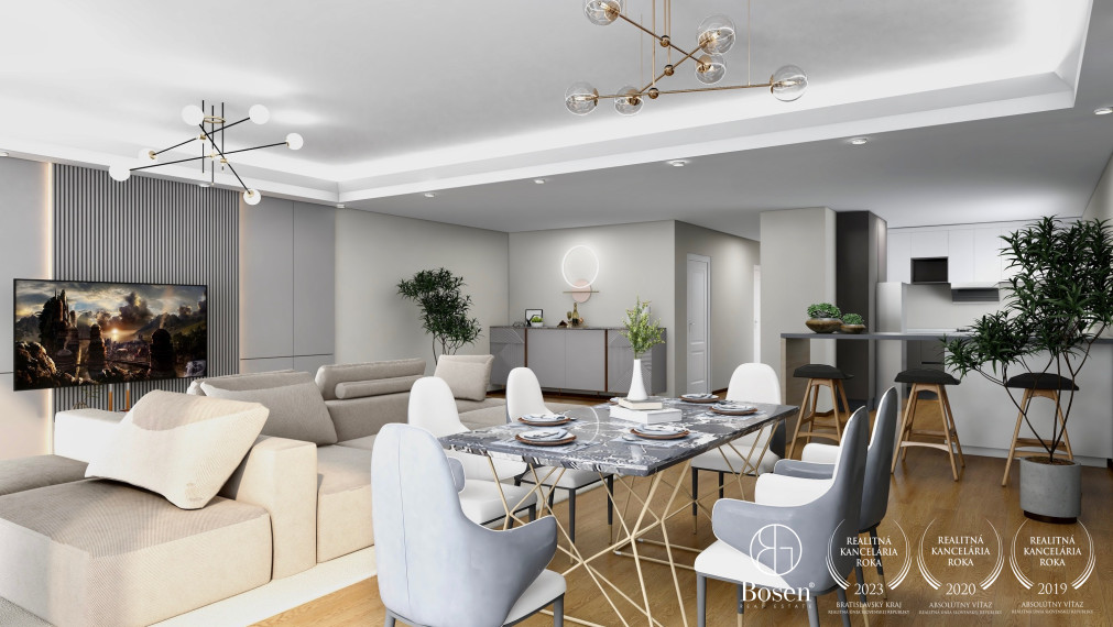 Bosen Realicity / krásny 4 izbový rodinný dom s keramickým bazénom.