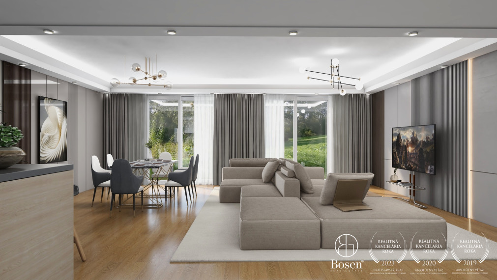 Bosen Realicity / krásny 4 izbový rodinný dom s keramickým bazénom.