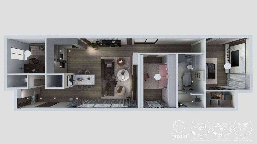 Bosen Realicity / 4 izbový rodinný dom v tichom prostredí