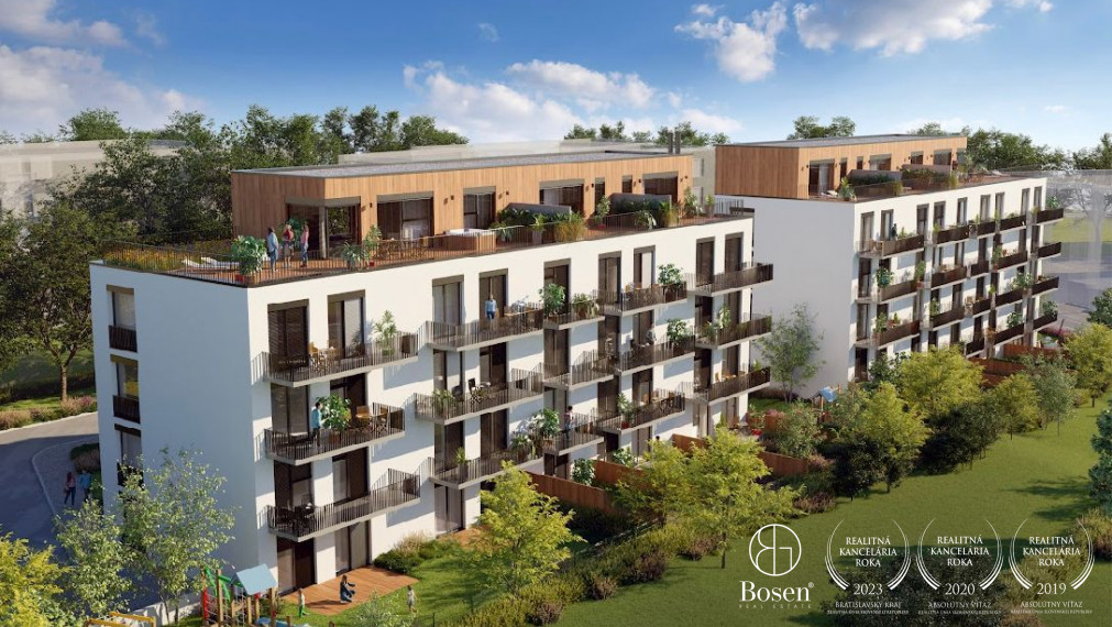 REALICITY / 4 izbový byt s terasou a krásnym výhľadom na les