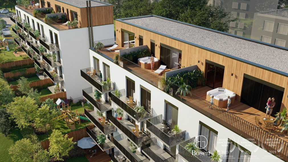 REALICITY / 4 izbový byt s terasou a krásnym výhľadom na les