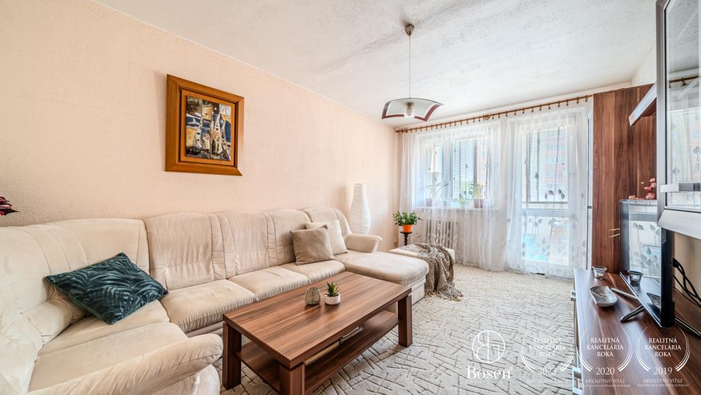 BOSEN | PREDANÉ | Na predaj 4 izbový byt na Bodvianskej ulici, Bratislava, 77m2