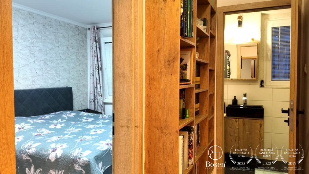 BOSEN | REZERVOVANÝ! 3 izbový byt čiastočne zariadený s Loggiou