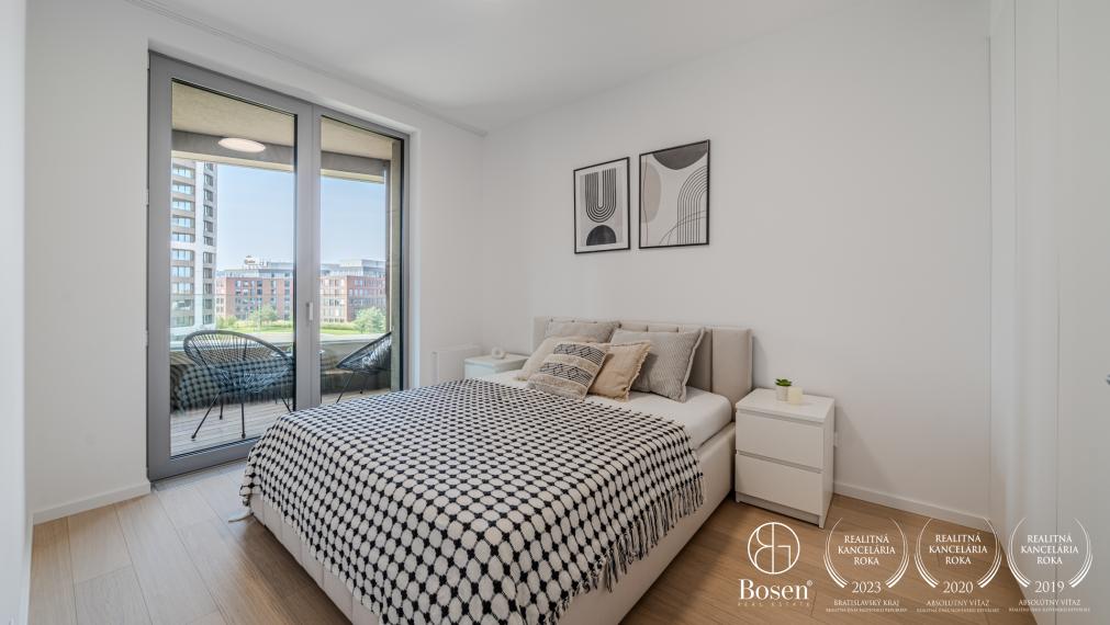 BOSEN | Zariadený 2kk byt v novostavbe Sky Park, Staré Mesto