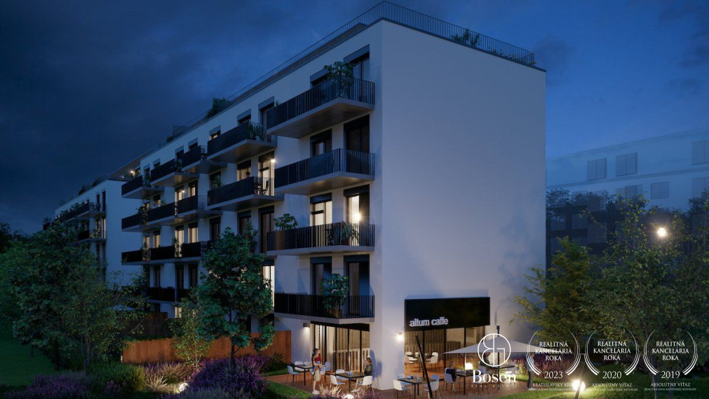 REALICITY / 2 izbový byt s výhľadom na les v Projekte Altum