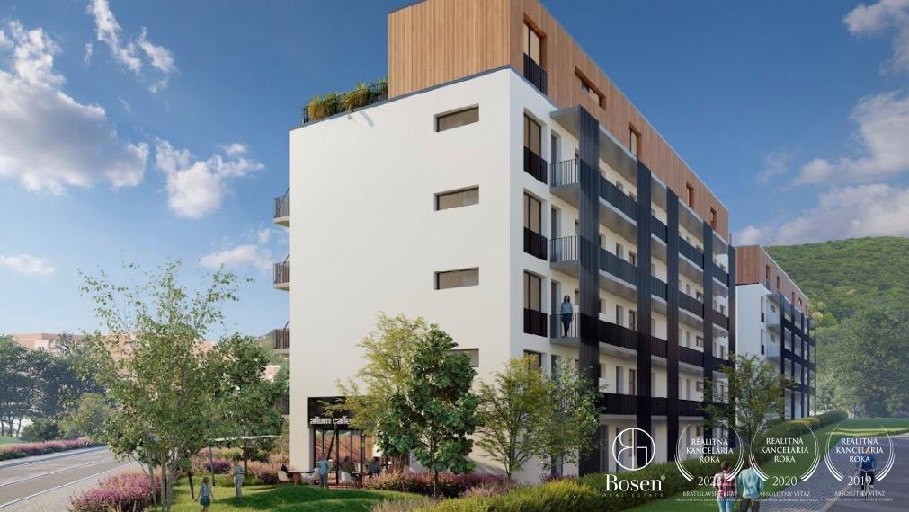 REALICITY / 2 izbový byt s výhľadom na les v Projekte Altum