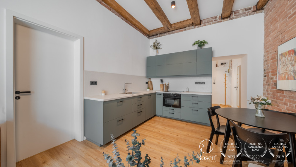 BOSEN | PRENAJATÉ: Dizajnový 2 izbový byt v blízkosti centra mesta, Vajnorská ul., Bratislava