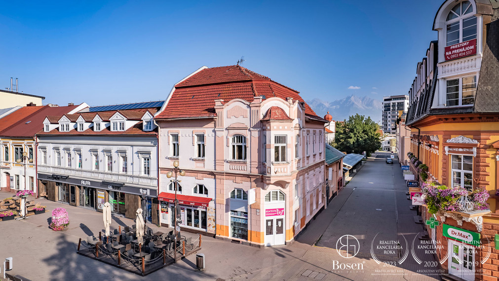 BOSEN | Budova v priamom centre mesta Poprad na Predaj