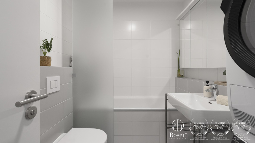 PREDANÉ: BOSEN | Zariadený 2kk apartmán v novostavbe NUPPU, Ružinov