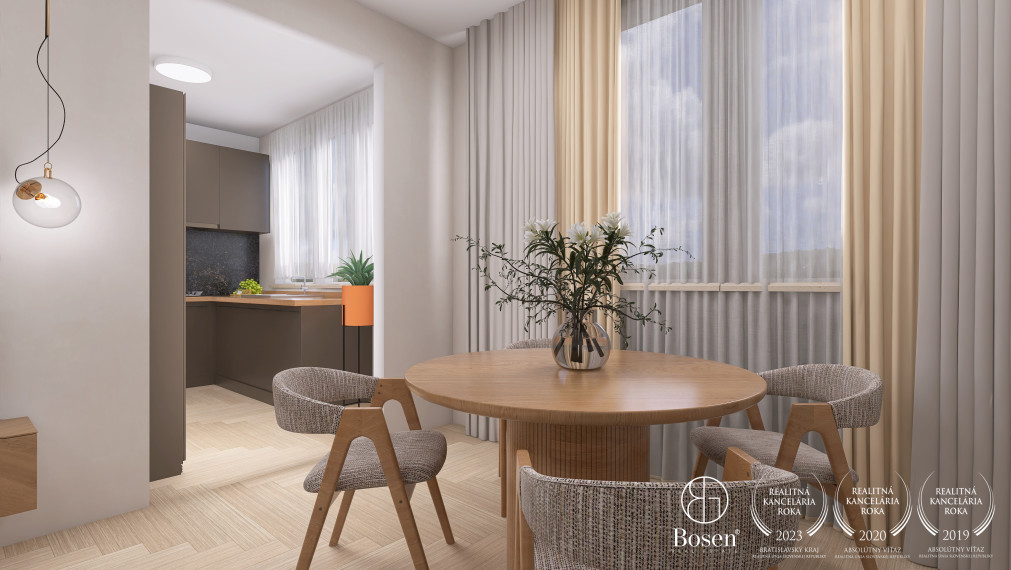 BOSEN | 2 izbový byt s loggiou v centre Fiľakova, 65m2