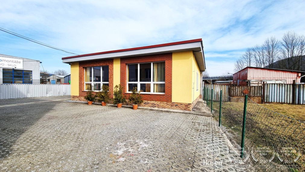 BOSEN | ZNÍŽENÁ CENA - Skladovo - výrobný areál s kanceláriami.