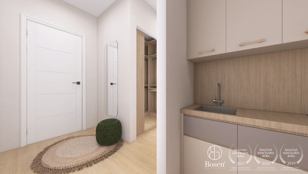 BOSEN | Predaj 2 izbový byt v pôvodnom stave  na ulici Vilová