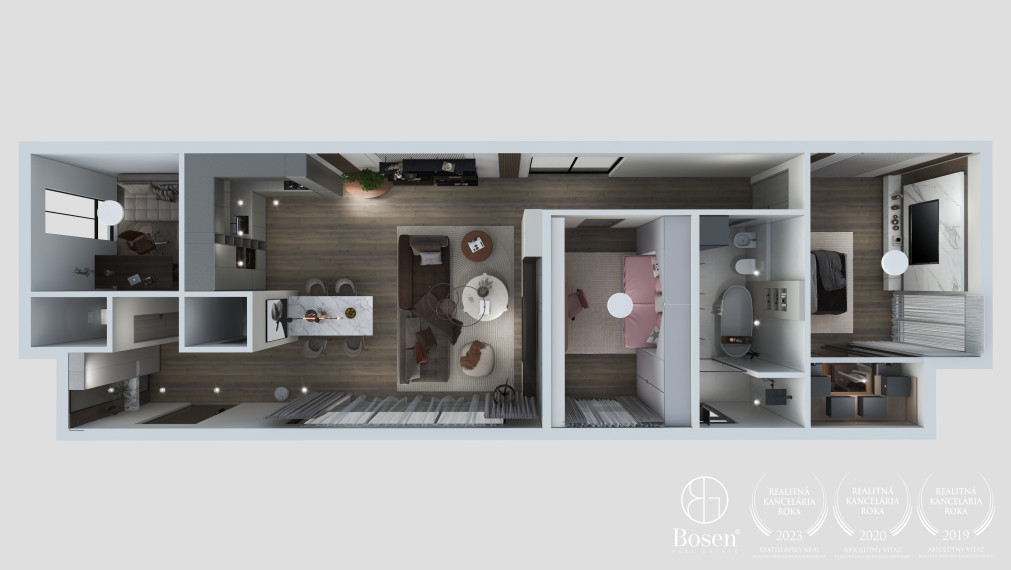 Bosen Realicity / 4 izbový rodinný dom v krásnom a tichom prostredí.