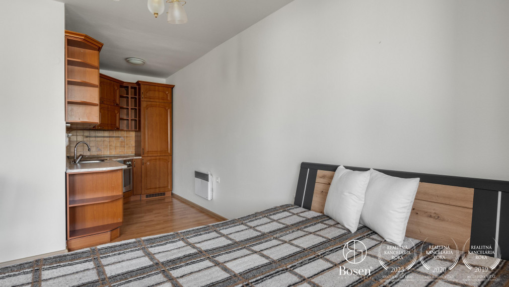 BOSEN | Na prenájom 1 izbový byt s loggiou na Malom námestí v Malackách