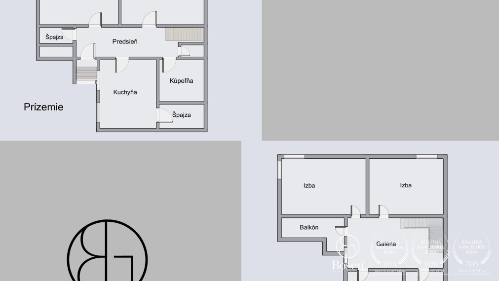 BOSEN | REZERVOVANÉ | Rodinný dom v obci Kalinovo, 2568m2.
