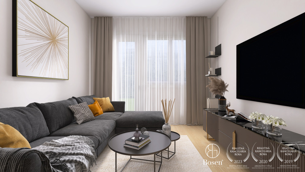 PREDANÉ - BOSEN | 3 izbový byt na sídlisku Muškát v Pezinku