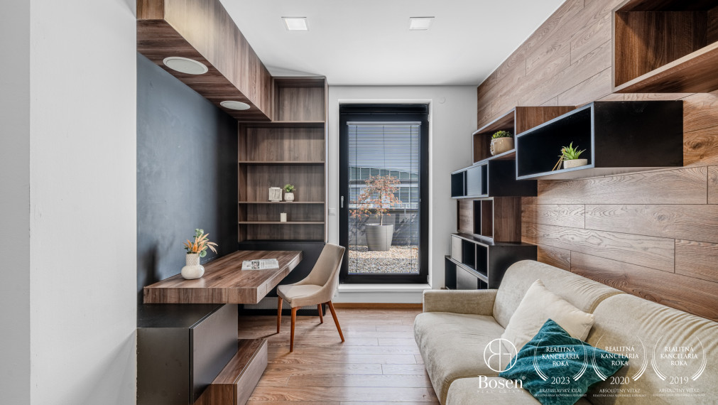 BOSEN | Prenájom 4 izbový penthouse v obľúbenom projekte Modrá guľa, 230m2, Staré mesto